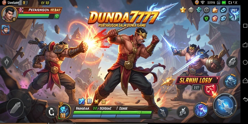 Gameplay seru dan mendebarkan di DUNIA777 dengan pertarungan intens.