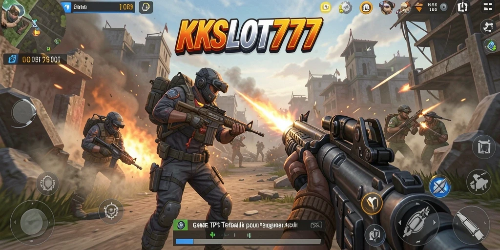 Gameplay intens dan mendebarkan dari KKSLOT777 saat beraksi.