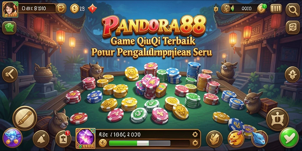 Screenshot gameplay QiuQiu penuh aksi di PANDORA88.