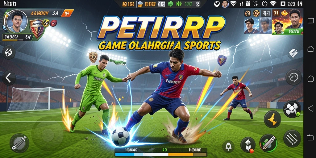 Tampilan gameplay yang mendebarkan dan menarik dari PETIRRP.