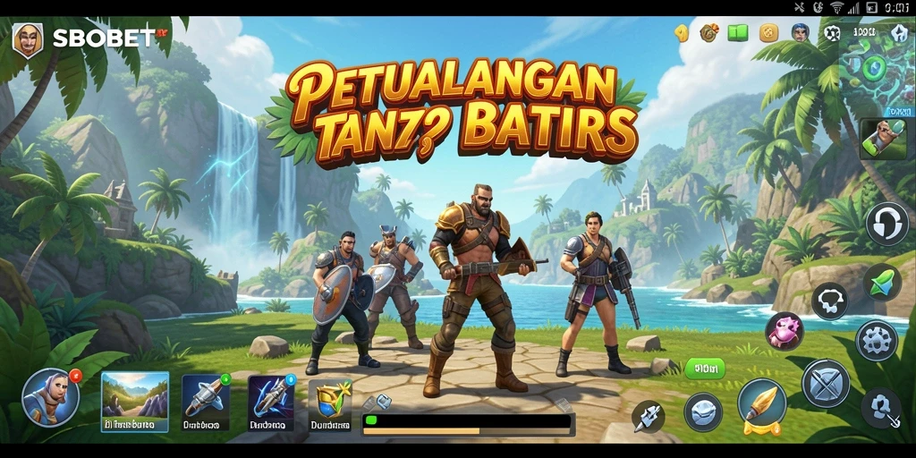 Tampilan gameplay Open World yang menakjubkan dari SBOBET.